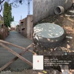रस्ते बांधणी व नाली चेंबर काम